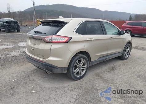 2017 Ford Edge Titanium из США, поврежденный, VIN 2FMPK4K94HBB15444